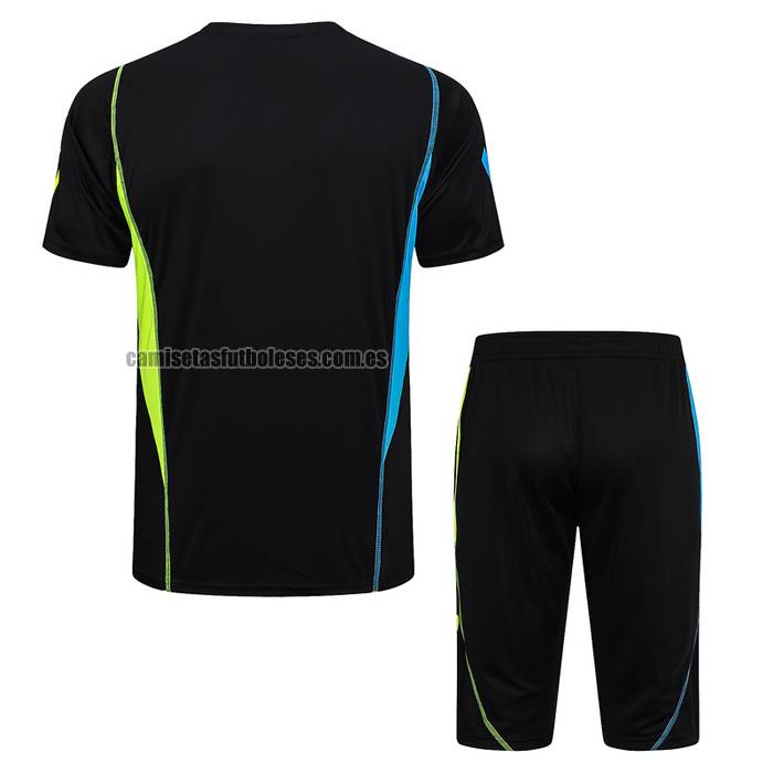 Chandal del Arsenal Manga Corta 2023 2024 Negro - Pantalon Corto